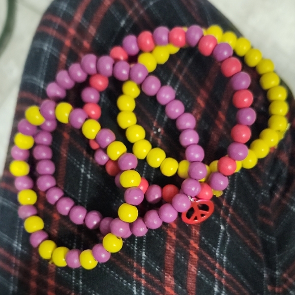 Hand Crafted Peace And Play Bracelets - Picture 3 of 4